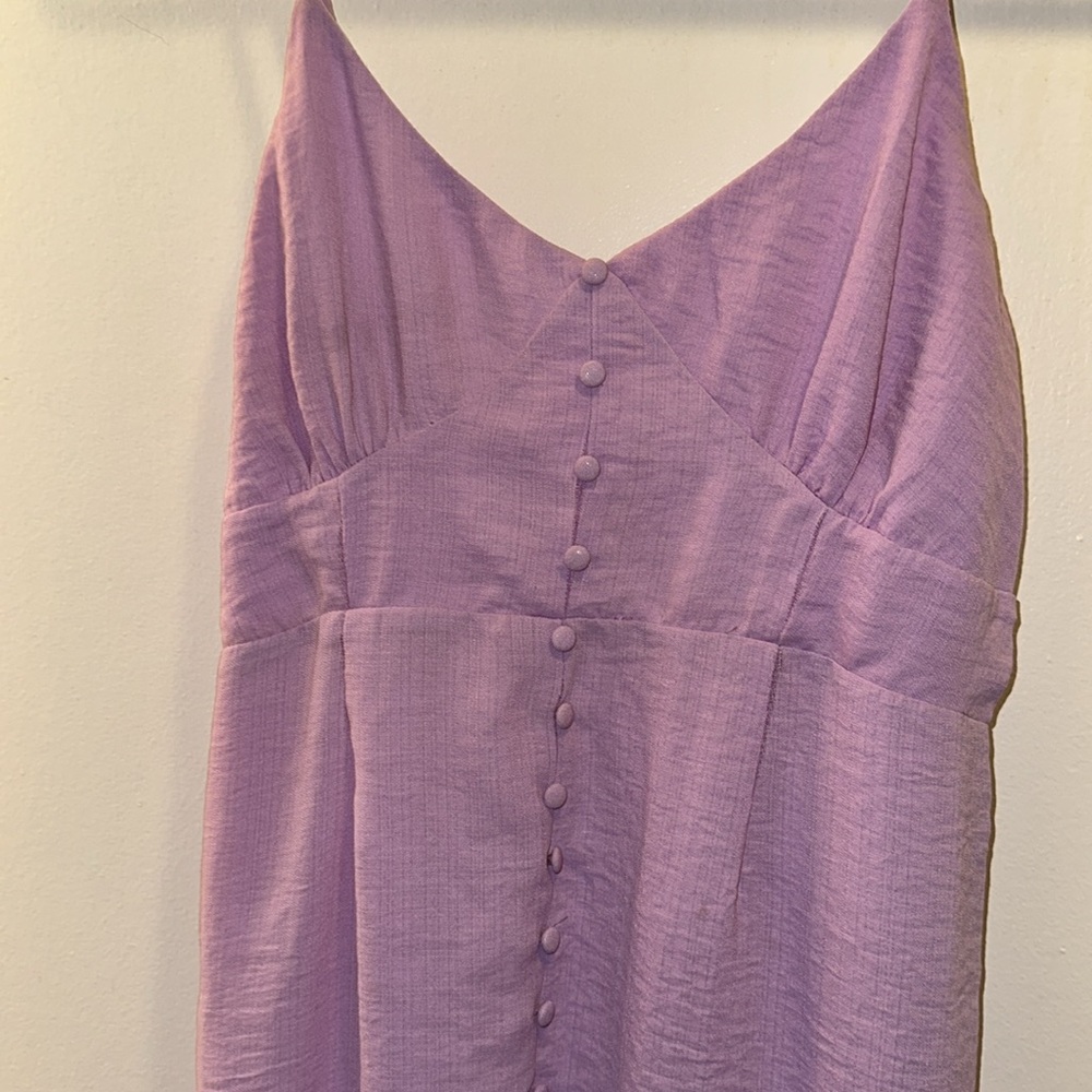 Purple tank top highlow dress ! - Picture 4 of 6